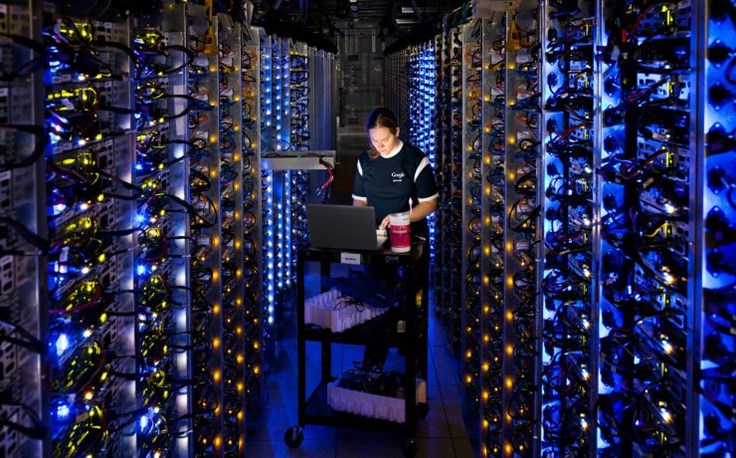 Denise Harwood diagnoses an overheated CPU. For more than a decade, we have built some of the world's most efficient servers..jpg